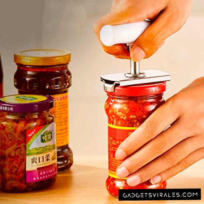 Gadget de Cocina, Destapadora de Tarros botes de cristal Xrten. Gadget para Cocina | gadgetsvirales.com