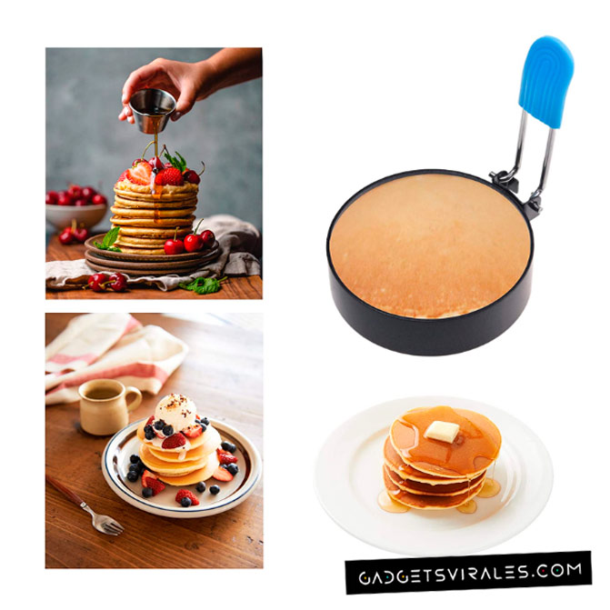Anillos para Huevos con Molde Antideslizante. Gadget para Cocina | gadgetsvirales.com