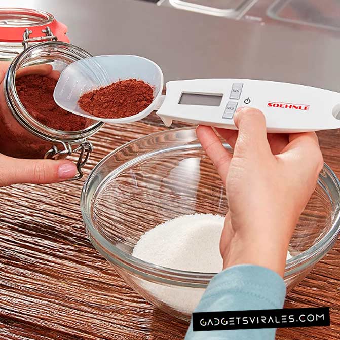 Cuchara para Medir con Precisión Especias o Líquidos. Gadget para Cocina | gadgetsvirales.com