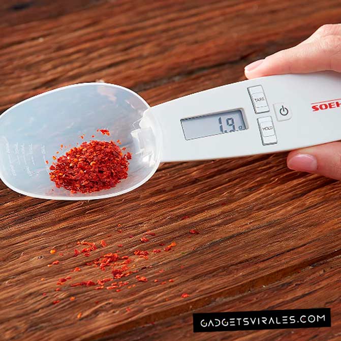 Gadget para Cocina | Recoge y Mide Fácilmente tus Ingredientes Mientras Cocinas. Gadget para Cocina | gadgetsvirales.com
