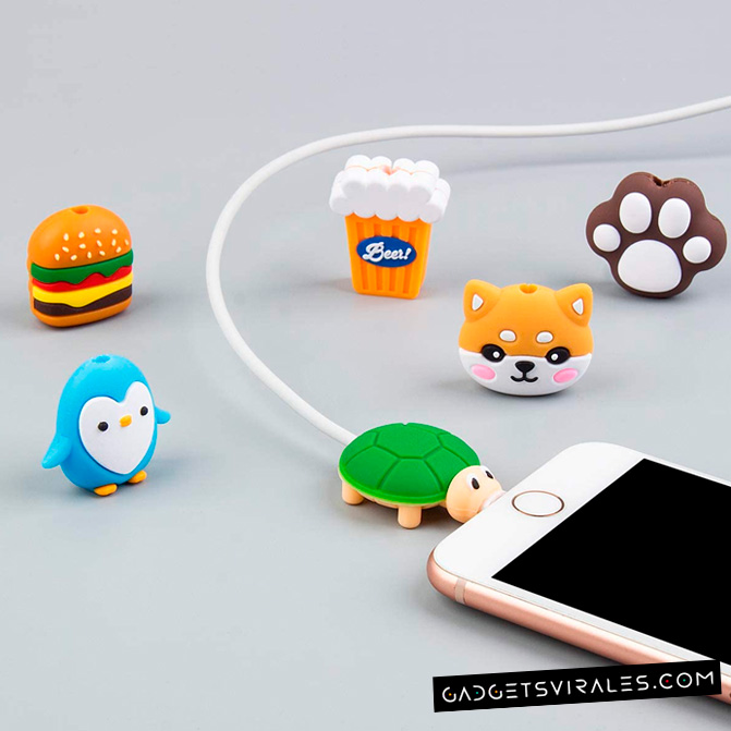 Garantía de los Protectores de Cables de Cargador. Gadget Informático | gadgetsvirales.com