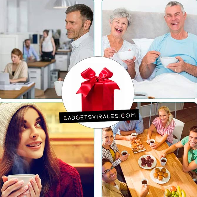 Regalar el Mejor calentador de taza de cafe USB, Posavasos electrico de bebidas oficina y hogar