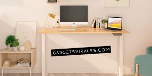 Escritorio de Pie Elevable Ajustable Automáticamente en Altura para PC