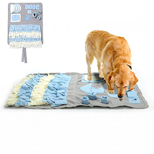 ¡Entrena a tu Perro con la Alfombrilla de Entrenamiento YAMI Snuffle Mat! Hecha a Mano para Alentar Habilidades Naturales.