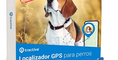 Localiza a tu perro en tiempo real con el Localizador GPS Tractive: Compatible con todos los collares
