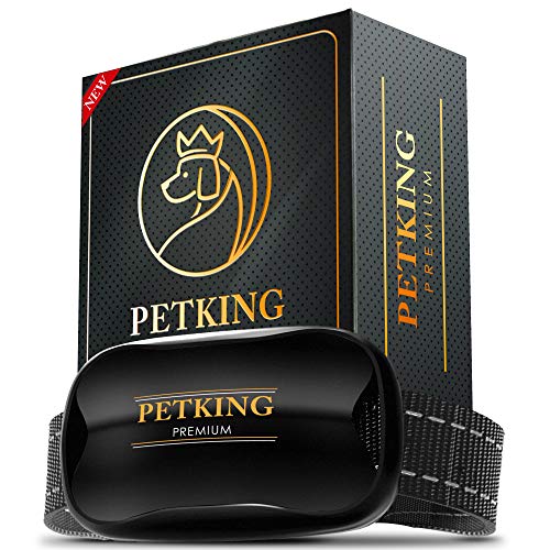 Collar Antiladridos para Perros Peque&ntilde;os y Grandes PetKing Premium. Collar Adiestramento Perros Collares Anti Ladridos Dispositivo Antiladrido Collare Entrenamiento Vibraci&oacute;n

