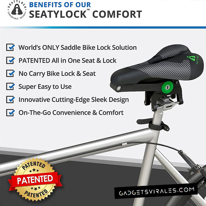 Características destacadas del Seatylock Trekking